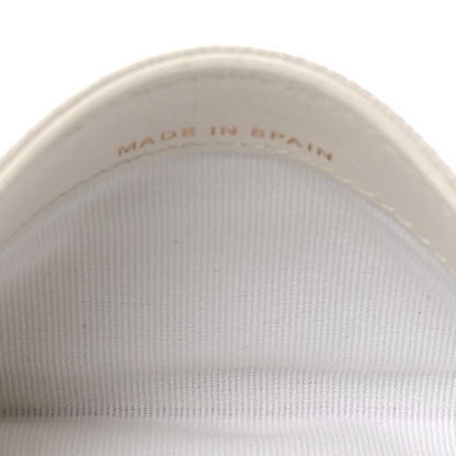 Chanel Caviar Quilted Card Holder White 5 of 8