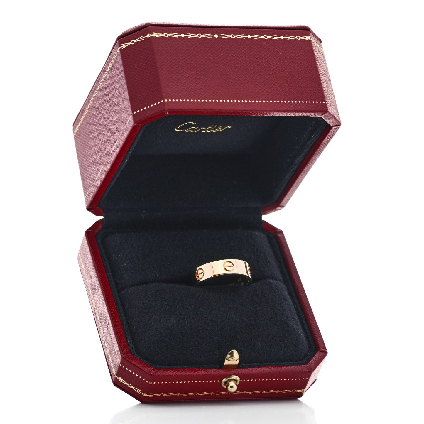 18K Yellow Gold 5.5mm LOVE Ring 57 8