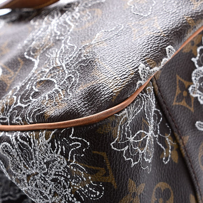 Louis Vuitton Monogram Dentelle Batignolles Horizontal Silver 9 of 14