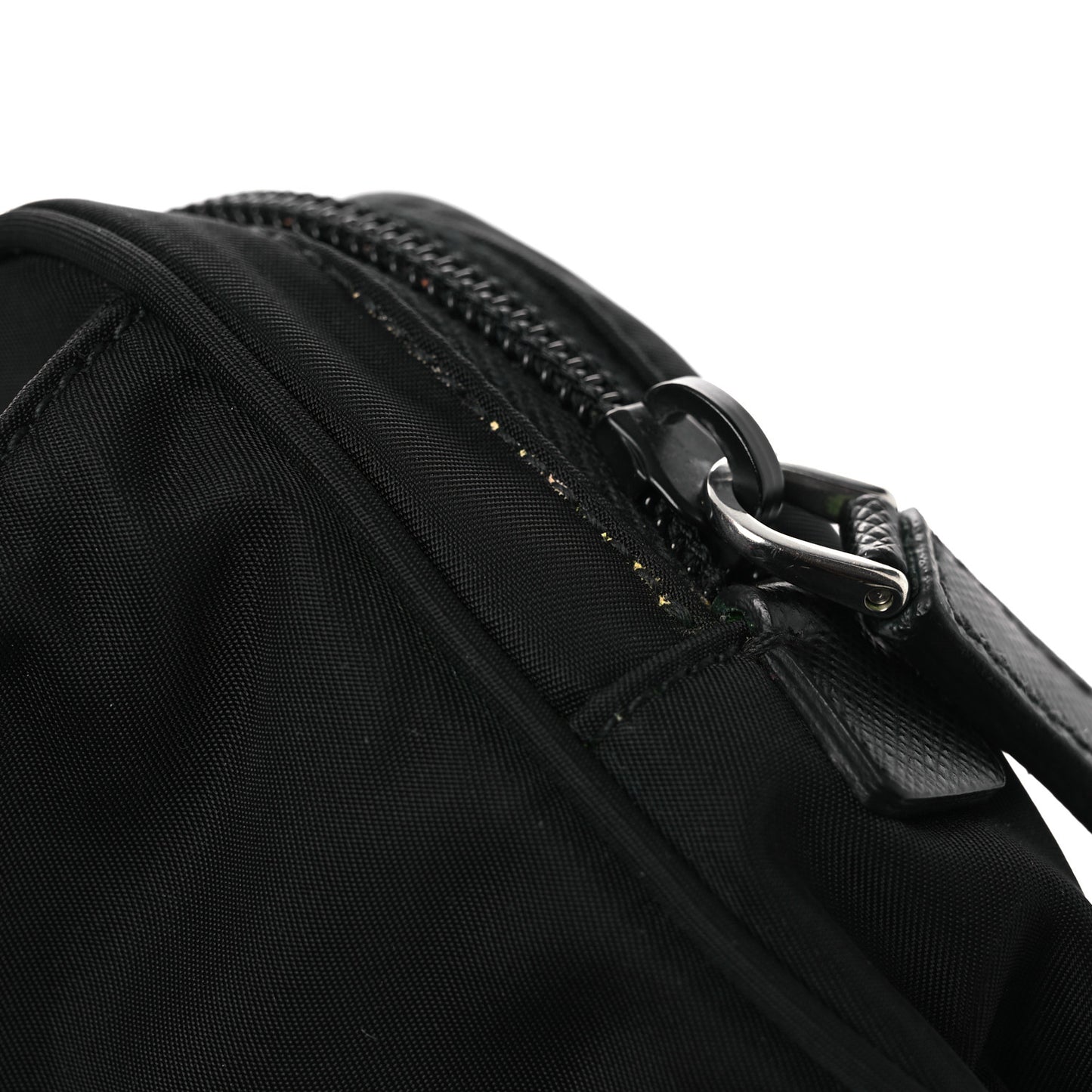 Re-Nylon Saffiano Belt Bag Black