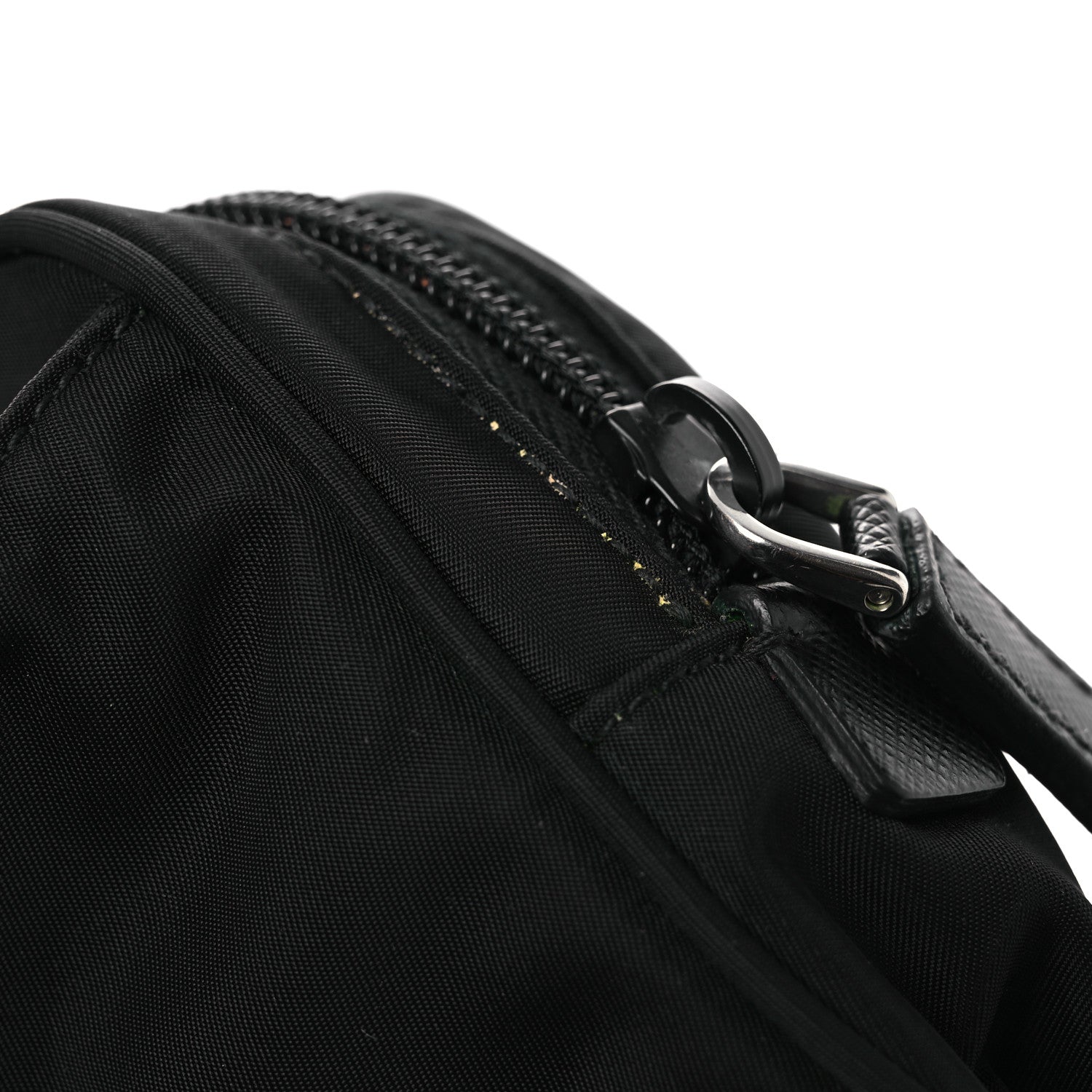Prada Re-Nylon Saffiano Belt Bag Black 10 of 11