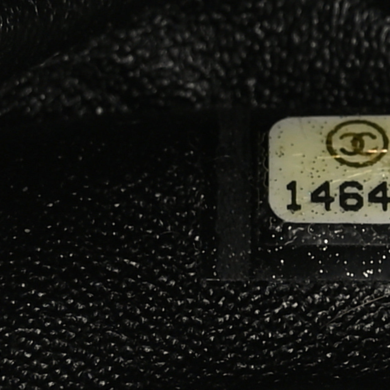 Distressed Patent Quilted 2.55 Reissue Flap 227 Black