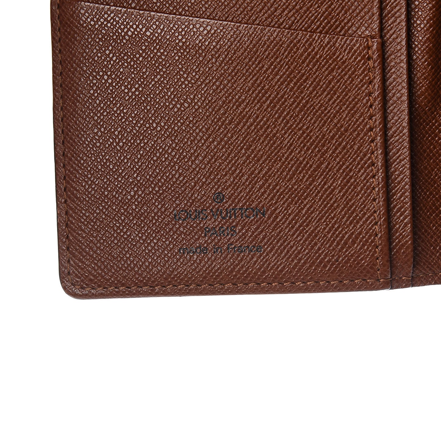 Monogram Porte Valeurs Checkbook Wallet