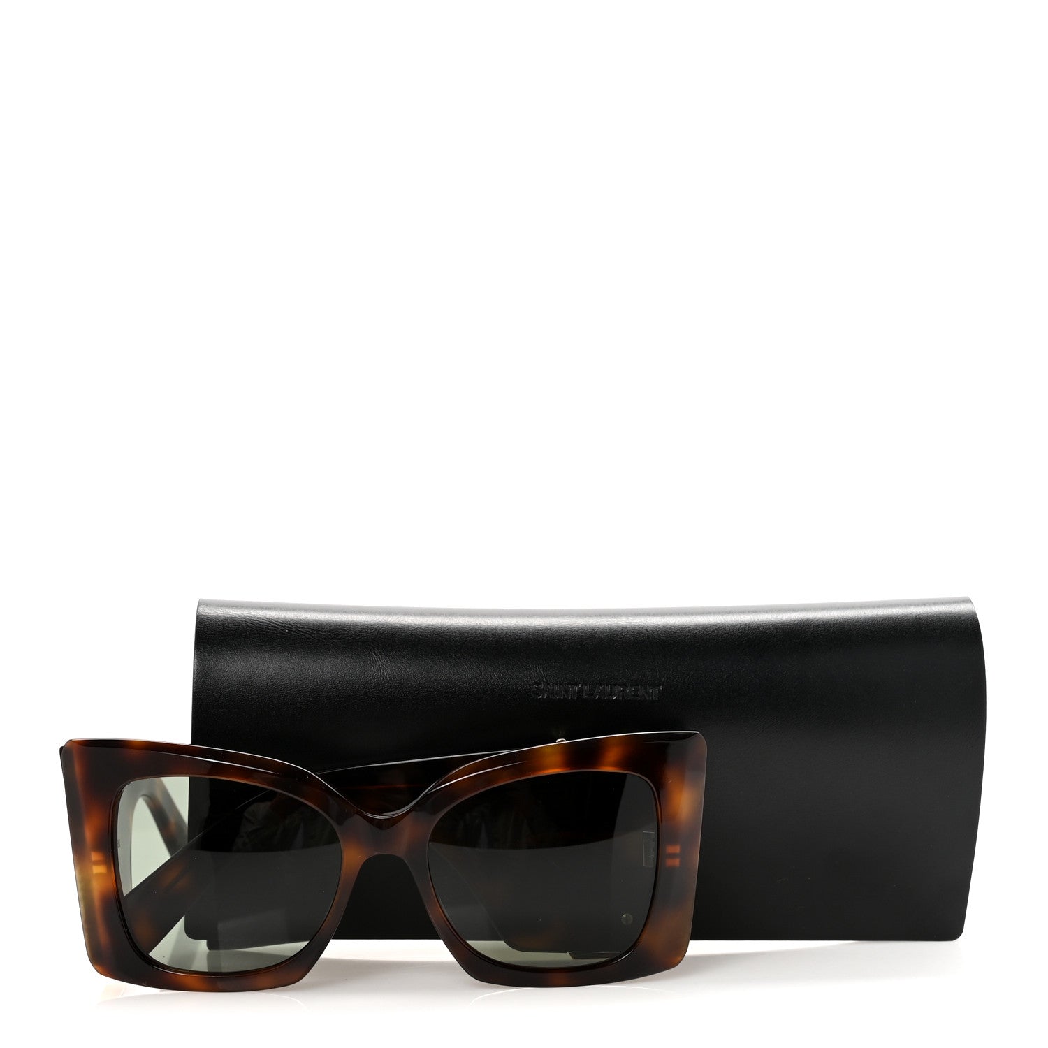 Saint Laurent Acetate Blaze Sunglasses SL M119 Tortoise 15 of 16