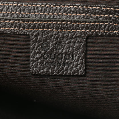 Gucci Crystal Monogram Medium Abbey Shoulder Bag Dark Brown 6 of 9