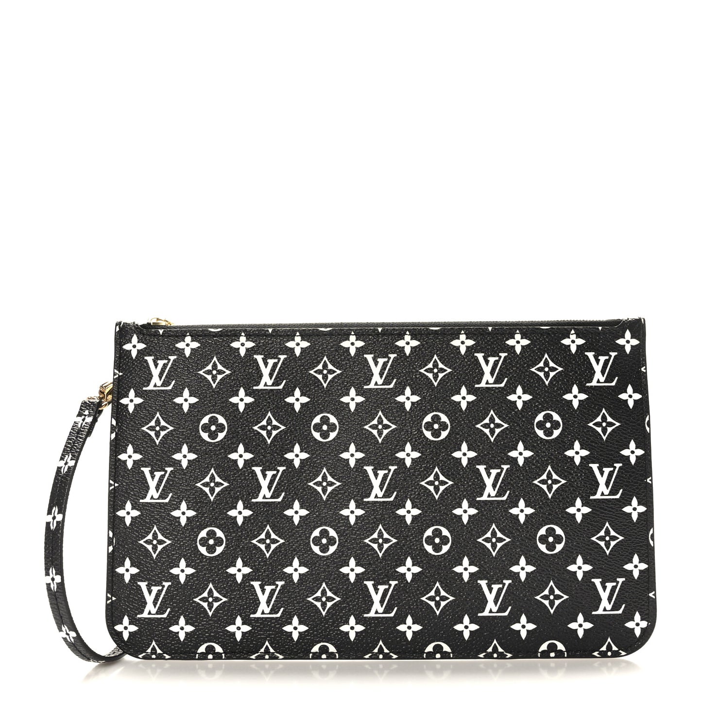 Monogram Giant Jungle Neverfull MM GM Pochette Black
