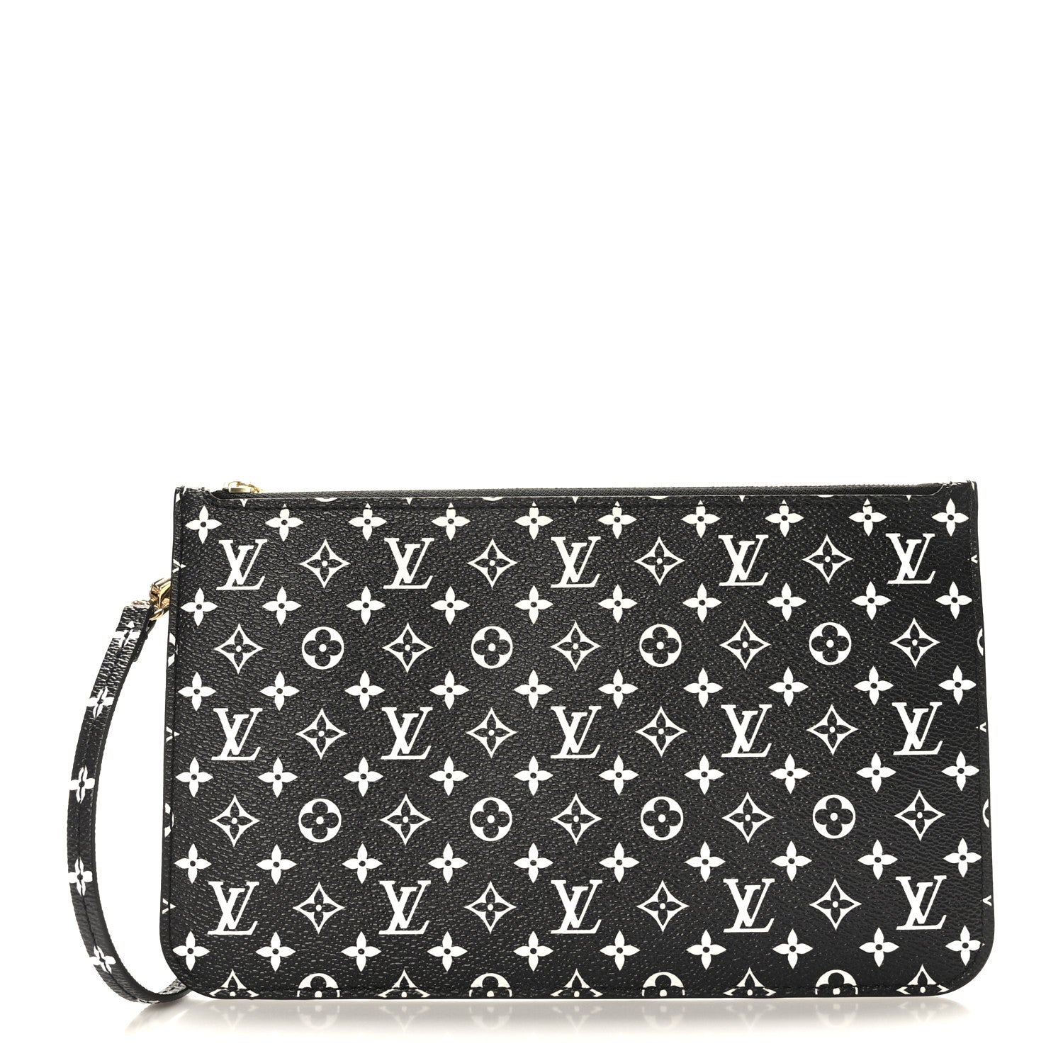 Louis Vuitton Monogram Giant Jungle Neverfull MM GM Pochette Black 1 of 6