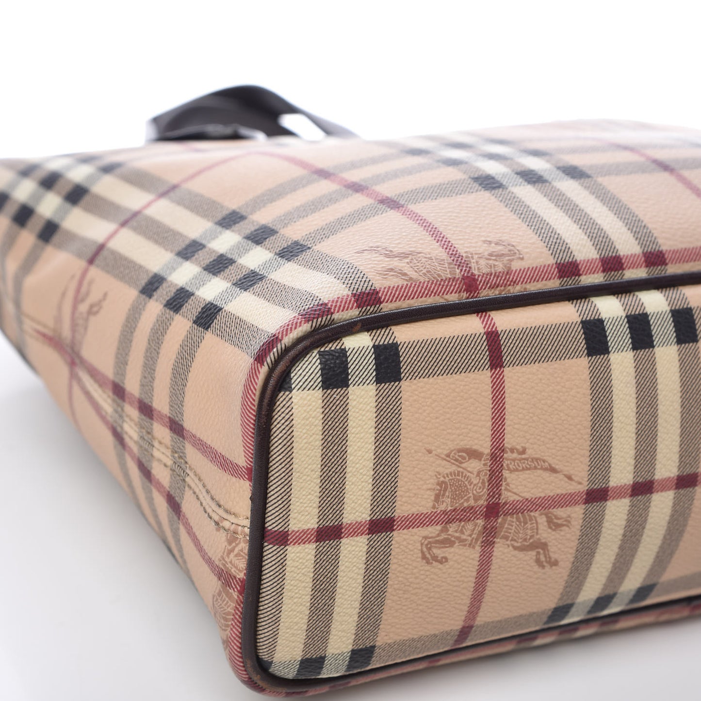 Haymarket Check Small Onslow Tote Chocolate