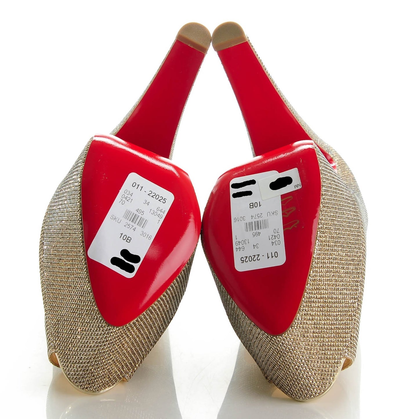 Glitter Fabric Altareva 160 Pumps 40 Gold