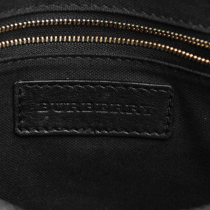 Burberry House Check Broguing Small Orchard Bowling Bag Black 6 of 8