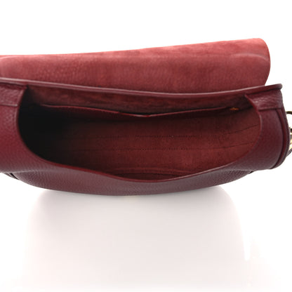 Christian Dior Grained Calfskin Large Bobby Flap Red Bricks 5 of 10