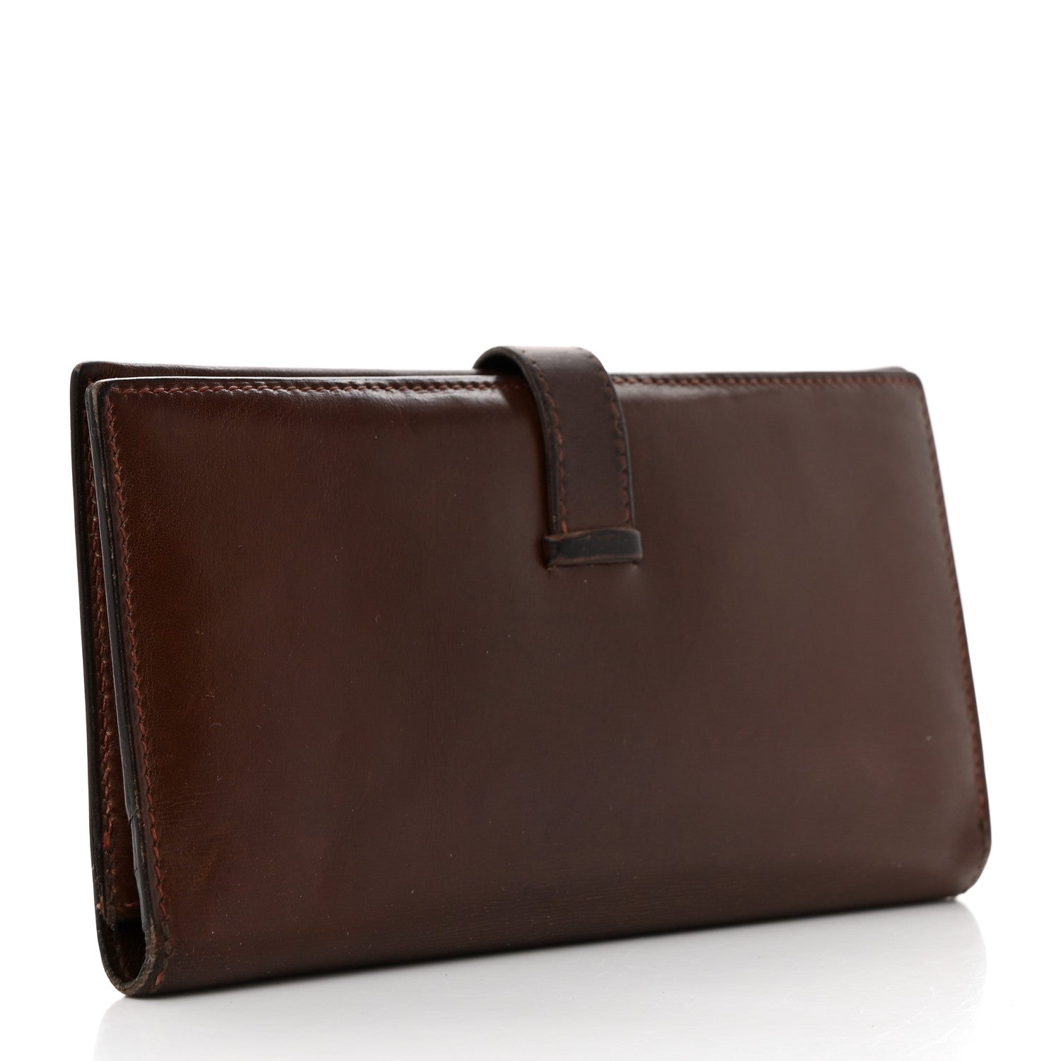 Hermes Box Bearn Gusset Wallet Havane 3 of 10