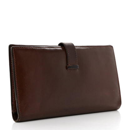 Hermes Box Bearn Gusset Wallet Havane 3 of 10