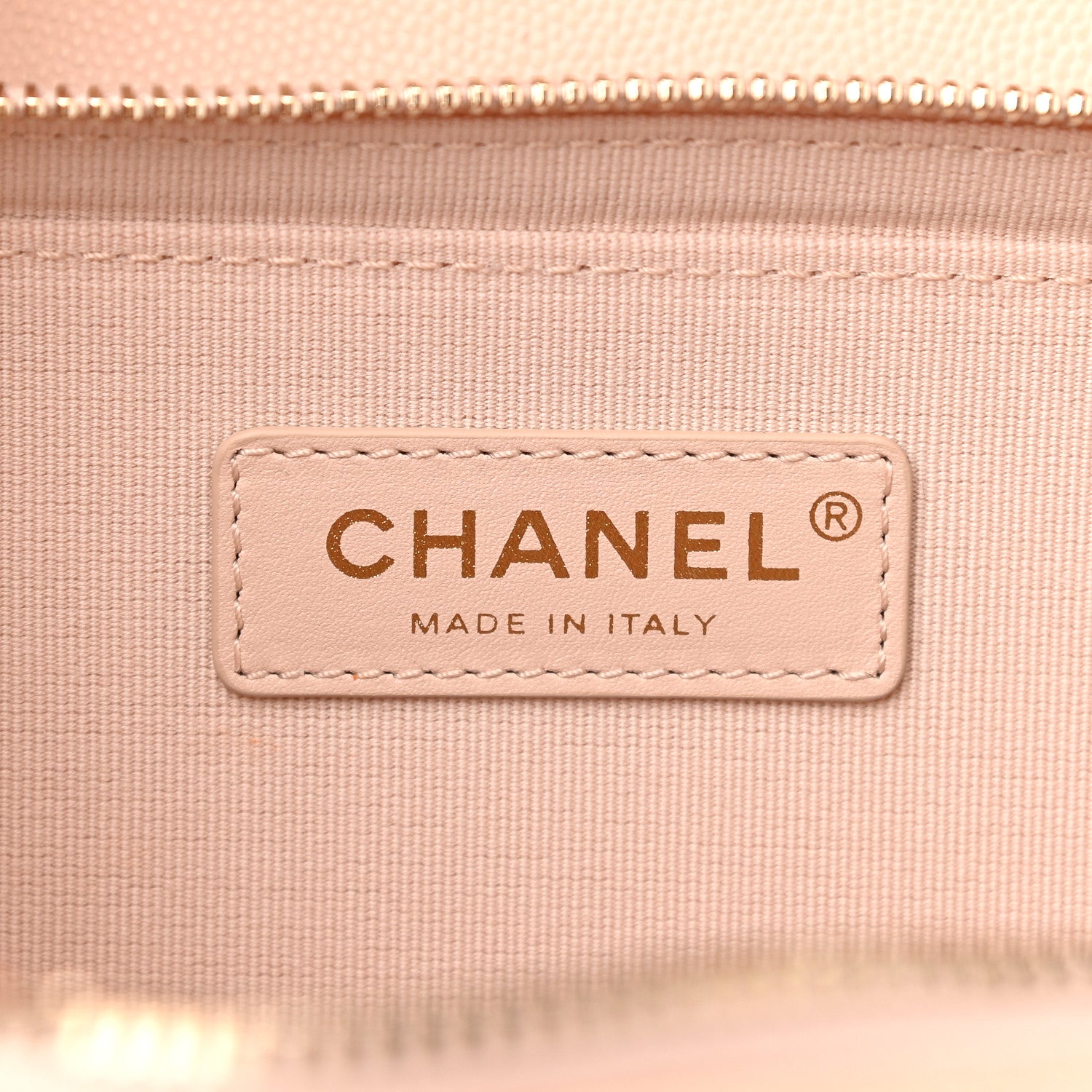 Chanel Caviar Quilted Large Like A Wallet Flap Light Beige 7 of 10