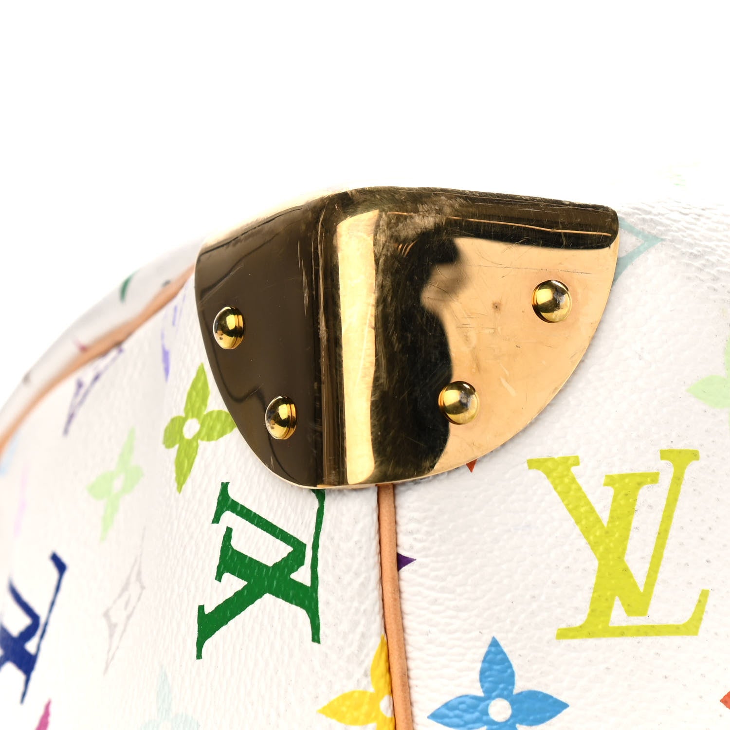 Louis Vuitton Monogram Multicolor Speedy 30 White 12 of 15