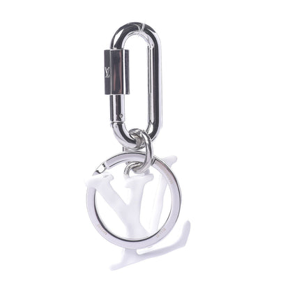 Louis Vuitton LV Sharp Bag Charm Key Holder Silver 1 of 6