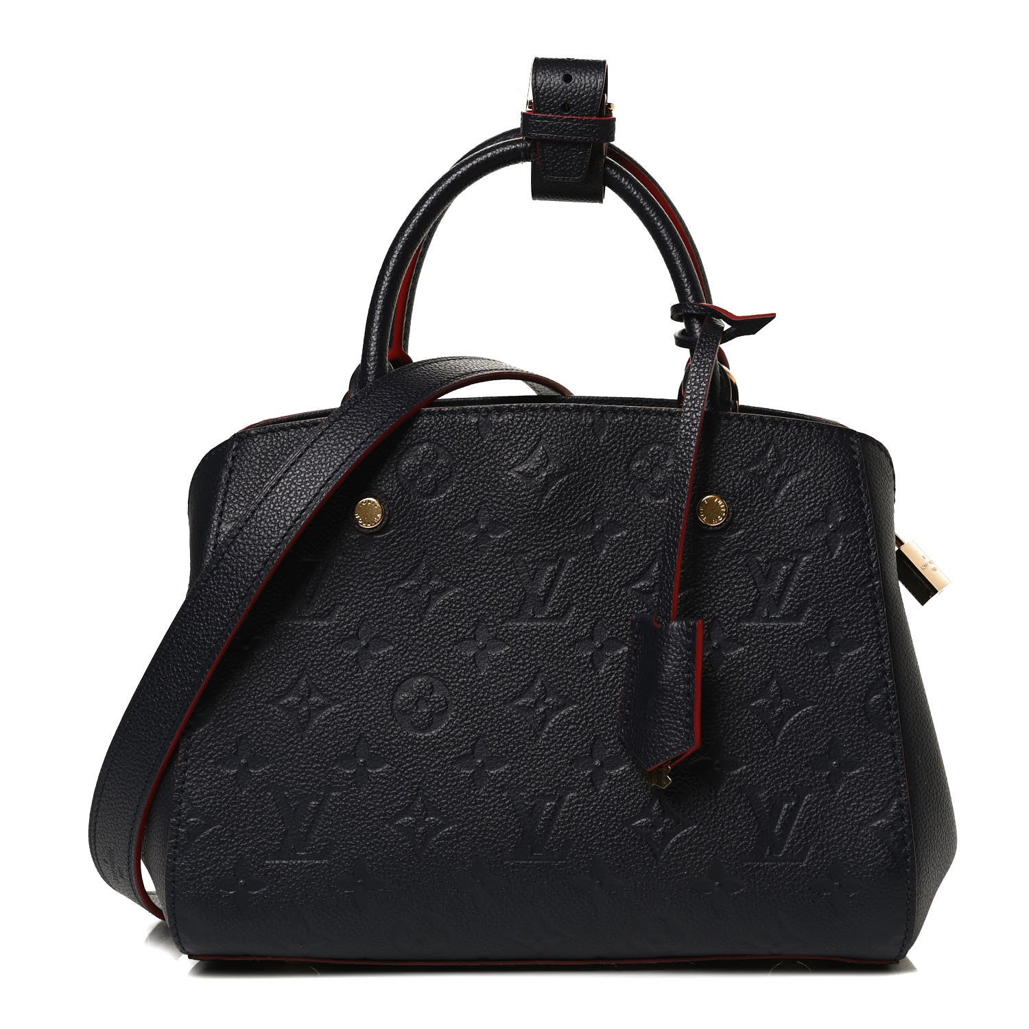 Louis Vuitton Empreinte Montaigne BB Marine Rouge 1 of 11