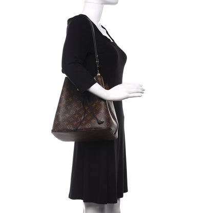 Louis Vuitton Monogram Neonoe MM Black 2 of 9