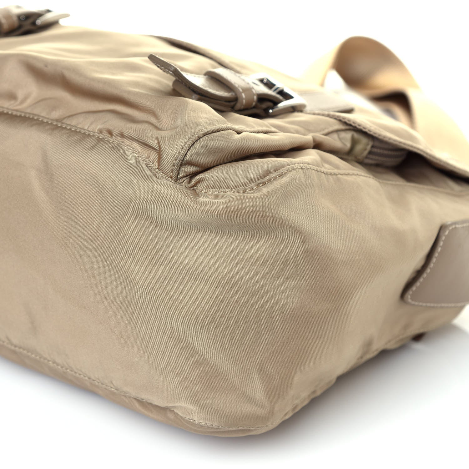 Prada Nylon Vela Sport Messenger Bag Cammello 8 of 12