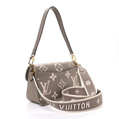 Louis Vuitton Empreinte Monogram Giant Diane Tourterelle Creme 3 of 10
