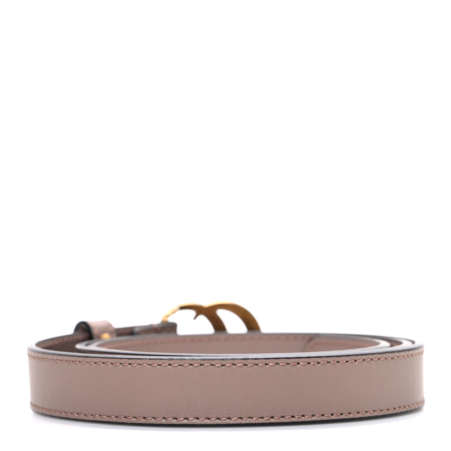 Gucci Calfskin Double G 20mm Belt 85 34 Porcelain Rose 2 of 5