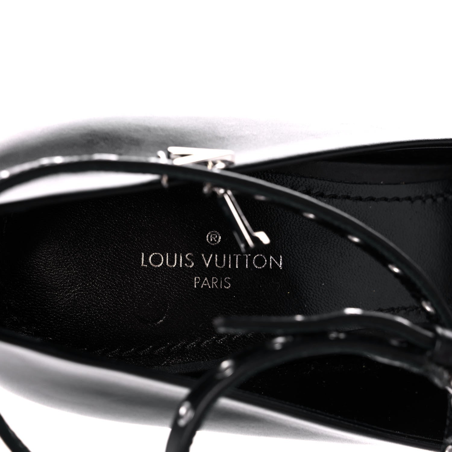 Louis Vuitton Calfskin Call Back Pumps 40 Black 8 of 12
