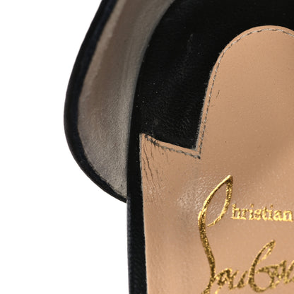 Christian Louboutin Shiny Nappa Iriza 85 Pumps 37.5 Black 10 of 11