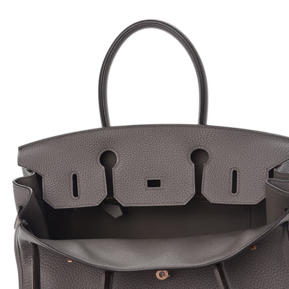 Hermes Togo Birkin 30 Etain 8 of 35