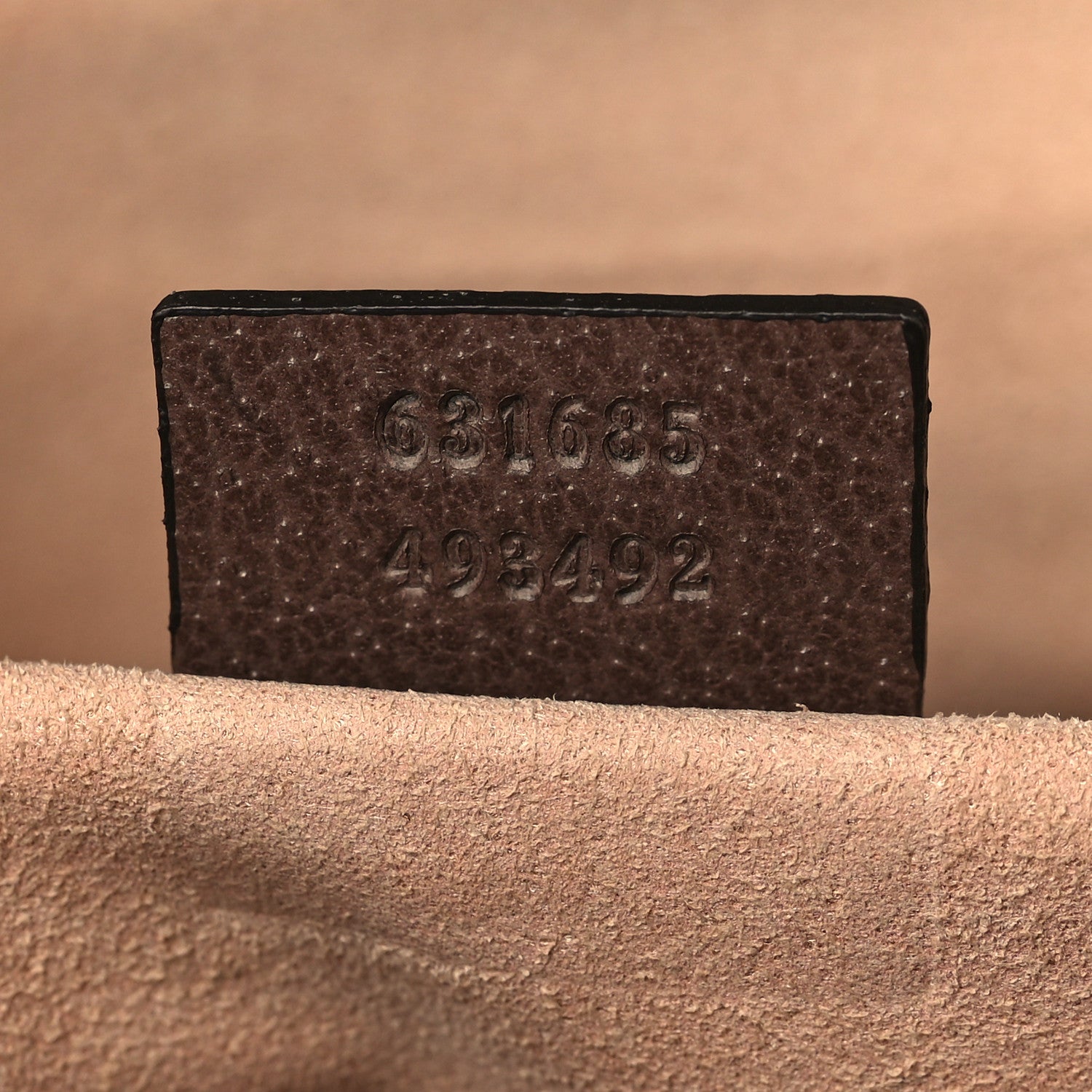 Gucci GG Supreme Monogram Textured Calfskin Web Medium Ophidia Shopping Tote Beige Ebony New Acero 7 of 9