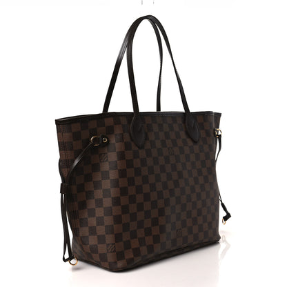 Louis Vuitton Damier Ebene Neverfull MM 3 of 9