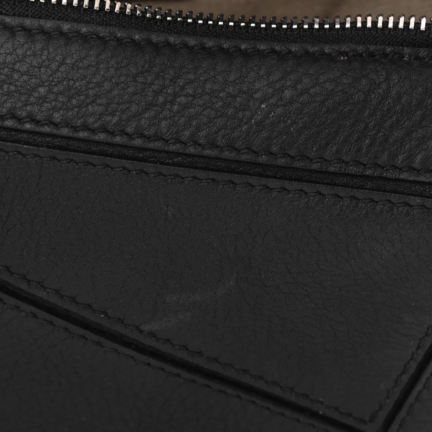 Loewe Calfskin Mini Puzzle Bag Black 9 of 11