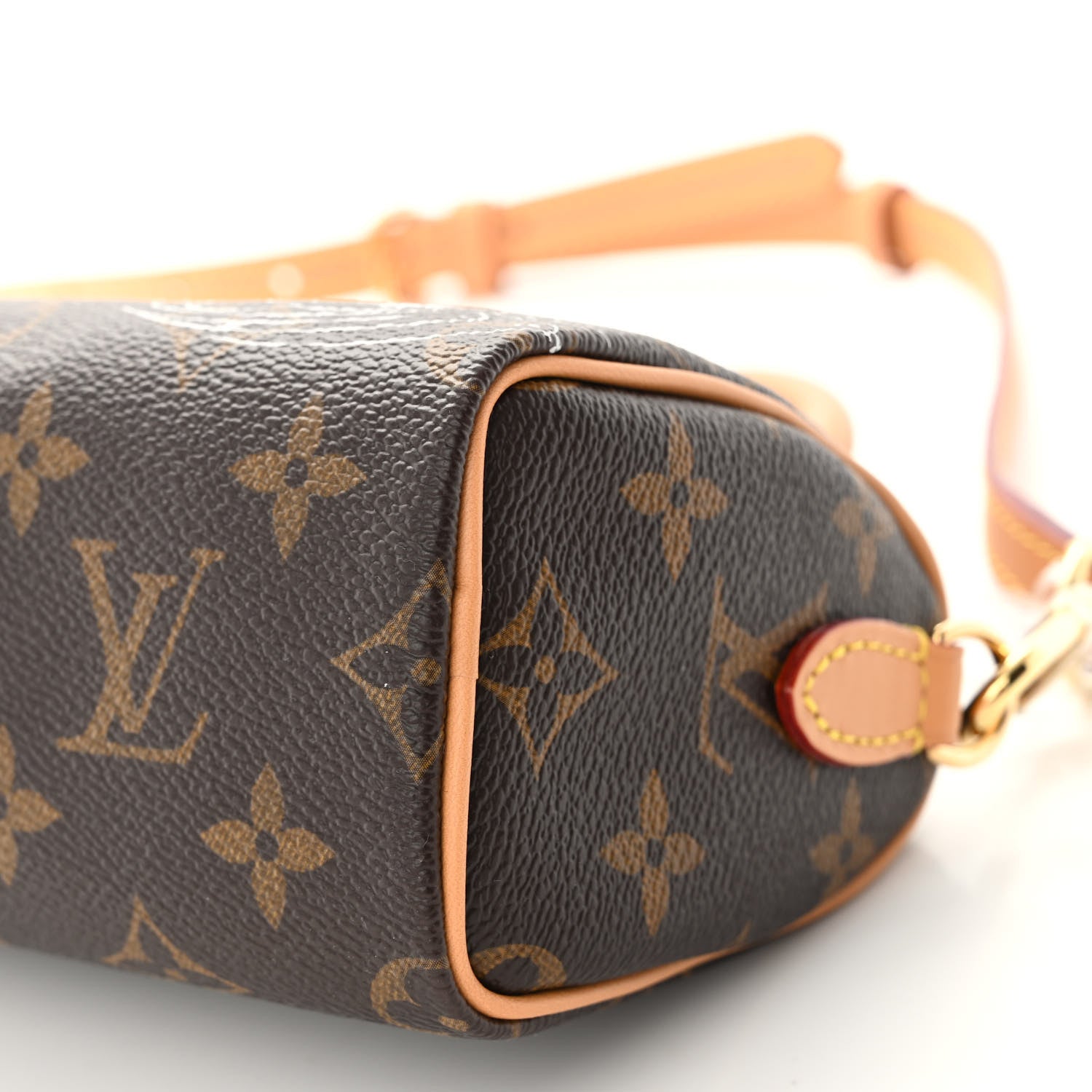 Louis Vuitton Monogram Vivienne Ice Skating Nano Speedy Bandouliere Pink 9 of 9