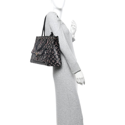 Louis Vuitton Monogram Fall for You LV Neo Onthego MM Black 2 of 9