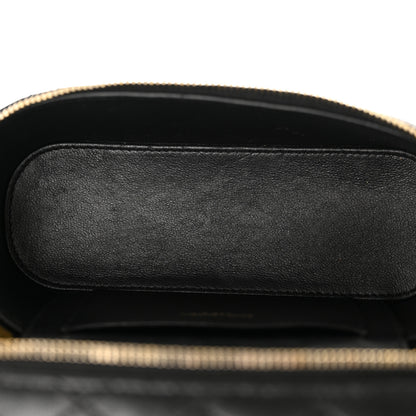 Saint Laurent Lambskin Quilted Mini Gaby Vanity Case Black 5 of 13