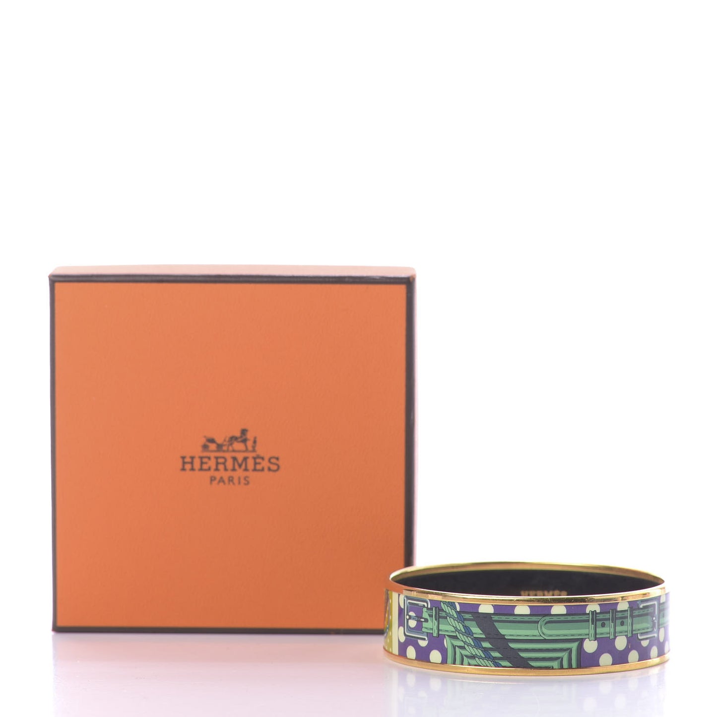 Enamel Printed Wide Bracelet 70