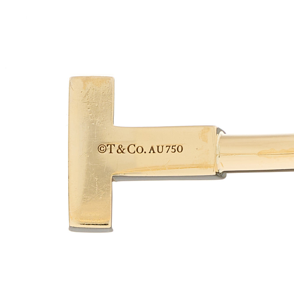 Tiffany 18K Yellow Gold T Wire Bracelet 3 of 3