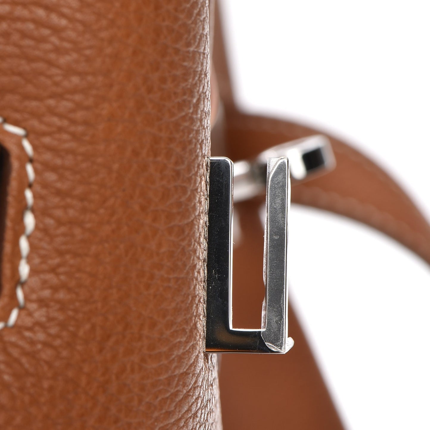 Natural Barenia Faubourg Birkin 30 Fauve