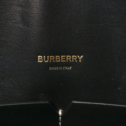 Burberry E-Canvas Monogram Large Society Tote Bridle Brown 6 of 9