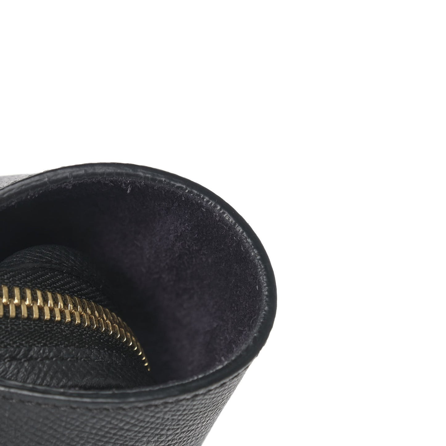Grained Calfskin Mini Belt Bag Black