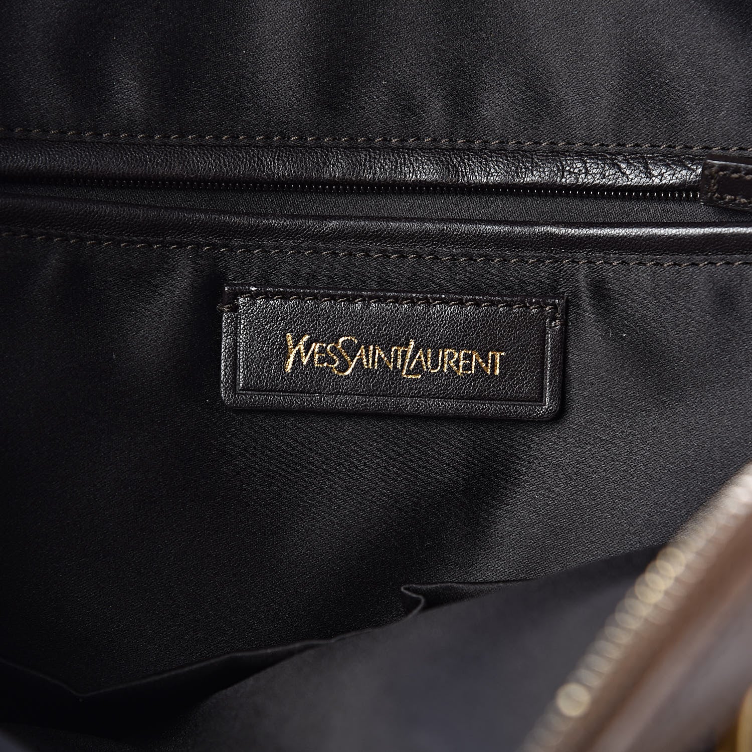 Saint Laurent Calfskin Large Muse Brown 6 of 11