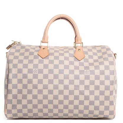 Louis Vuitton Damier Azur Speedy Bandouliere 35 1 of 7