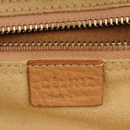 Celine Pebbled Calfskin Micro Luggage Camel 9 of 12