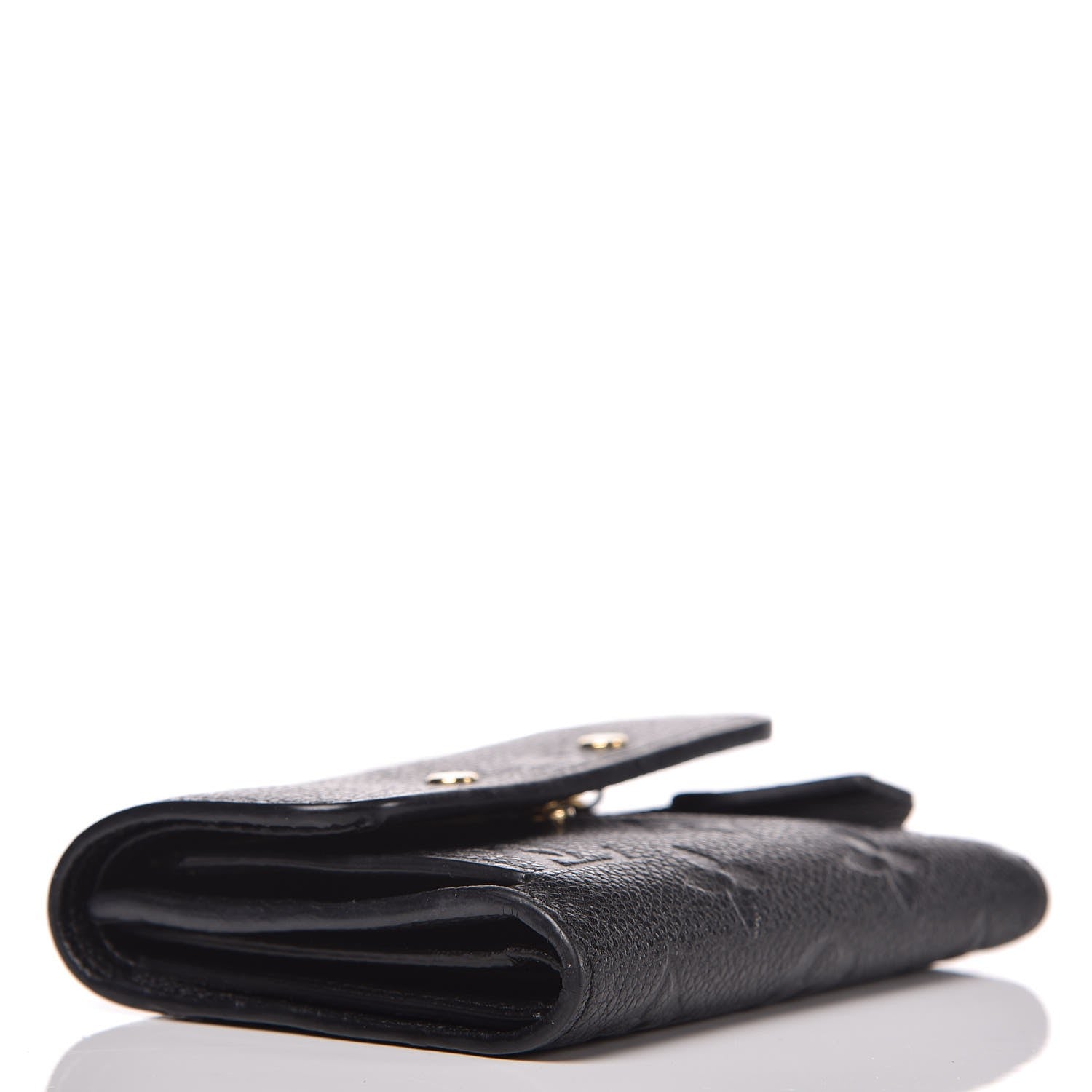 Louis Vuitton Empreinte Pont-Neuf Compact Wallet Black 4 of 8