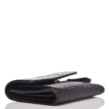 Louis Vuitton Empreinte Pont-Neuf Compact Wallet Black 4 of 8