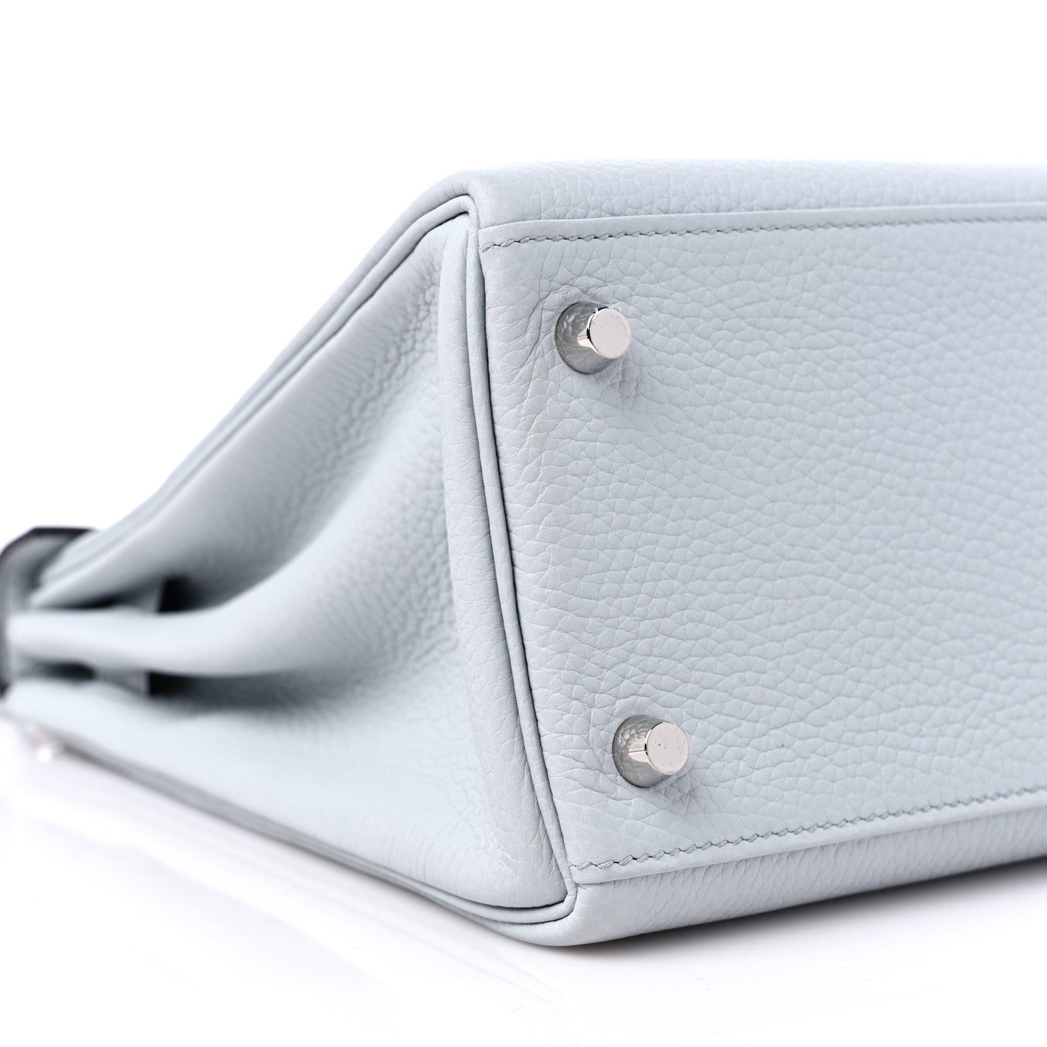 Hermes Togo Kelly Retourne 28 Bleu Pale 8 of 10