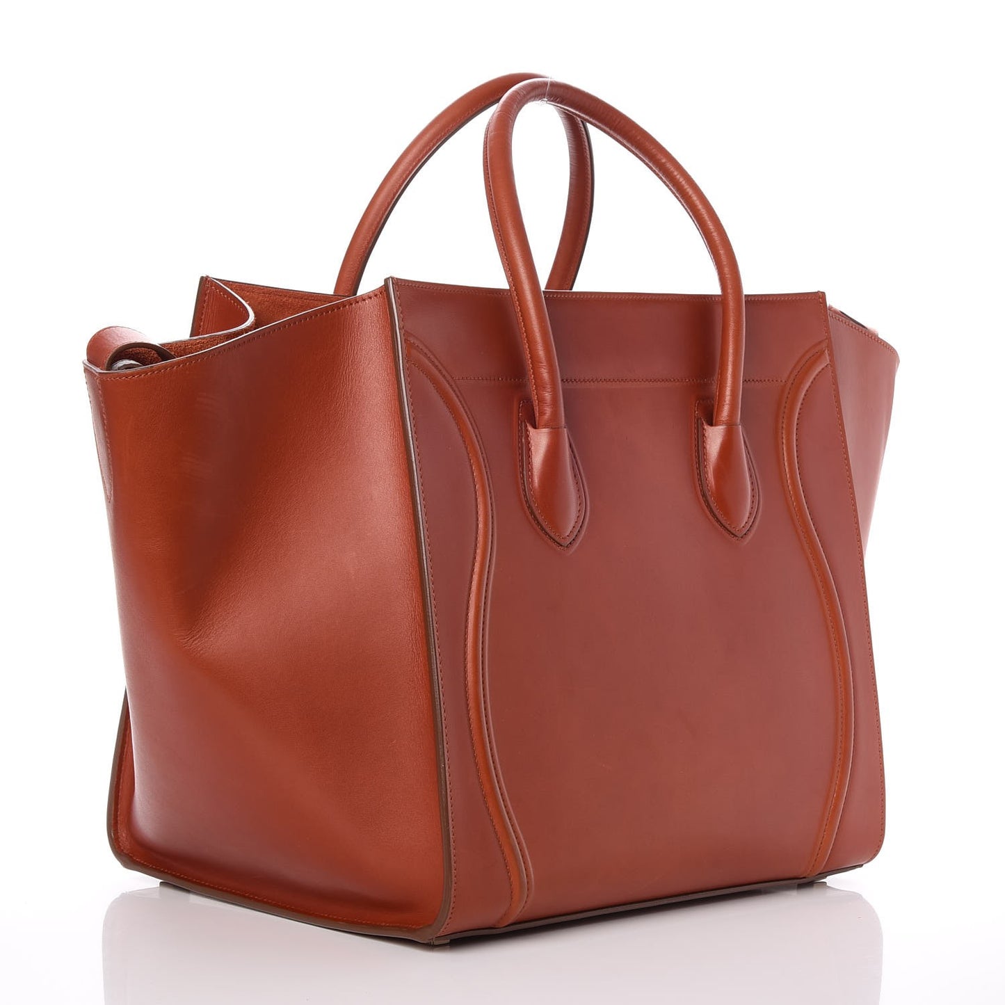 Natural Calfskin Medium Phantom Luggage Brick