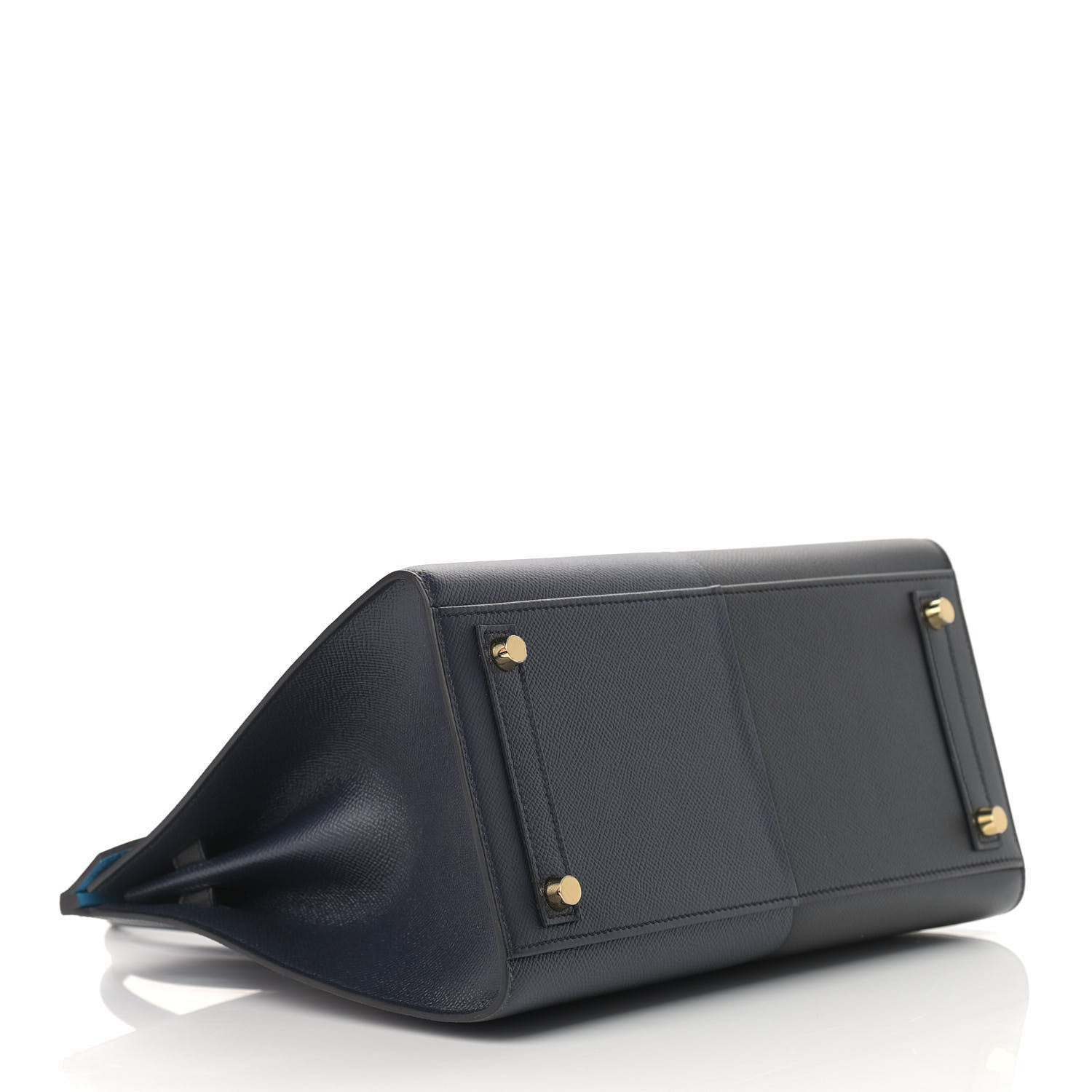 Hermes Epsom Casaque Birkin Sellier 30 Bleu Indigo Black Bleu Frida 4 of 11