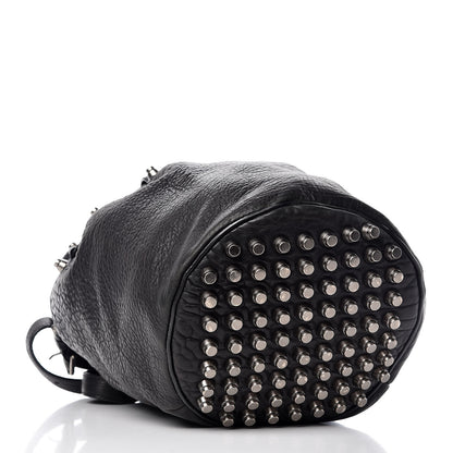 Alexander Wang Pebbled Lambskin Diego Bucket Black Nickel Hardware 5 of 16