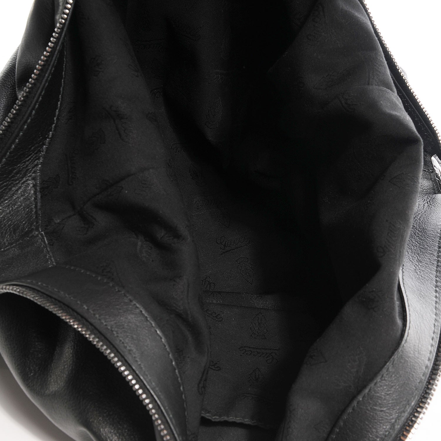 Gucci Metallic Leather Medium Galaxy Shoulder Bag Black 6 of 8