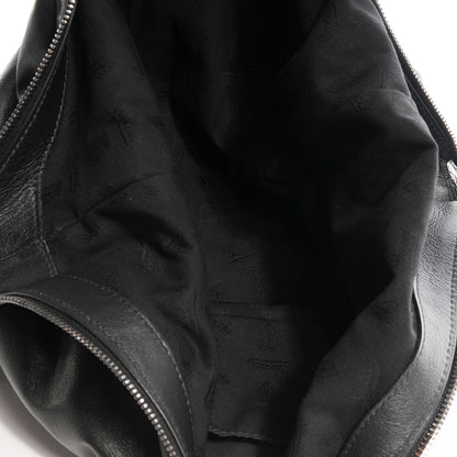 Gucci Metallic Leather Medium Galaxy Shoulder Bag Black 6 of 8